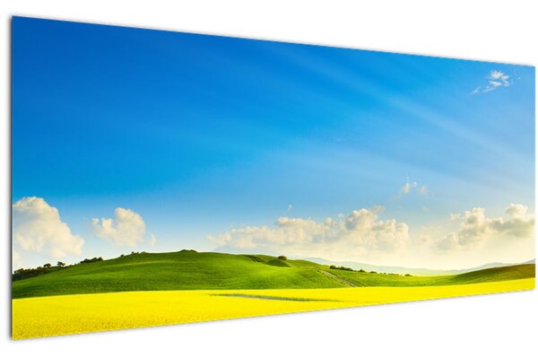 Slika - Proljetno nebo (120x50 cm)