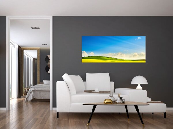 Slika - Proljetno nebo (120x50 cm)