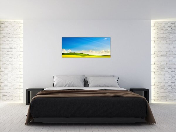 Slika - Proljetno nebo (120x50 cm)