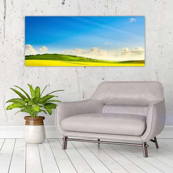 Slika - Proljetno nebo (120x50 cm)