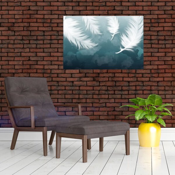 Slika - Bijelo perje (90x60 cm)