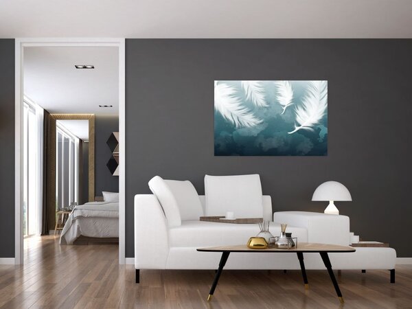 Slika - Bijelo perje (90x60 cm)