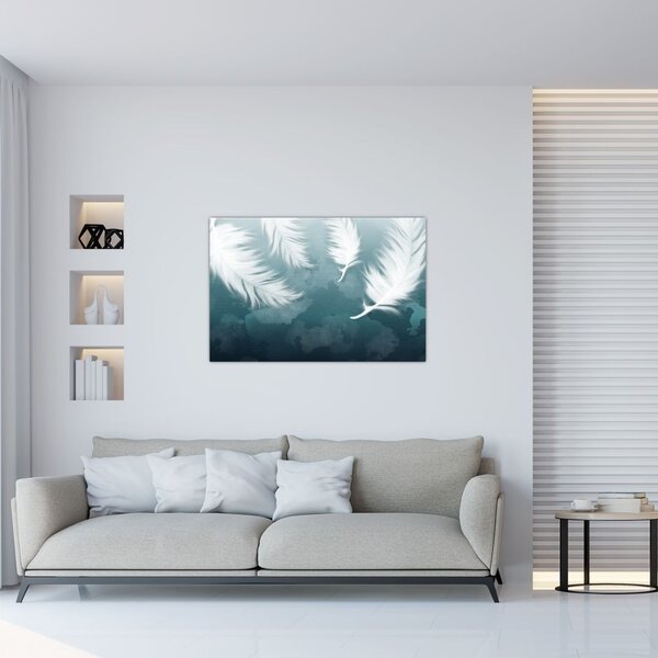 Slika - Bijelo perje (90x60 cm)