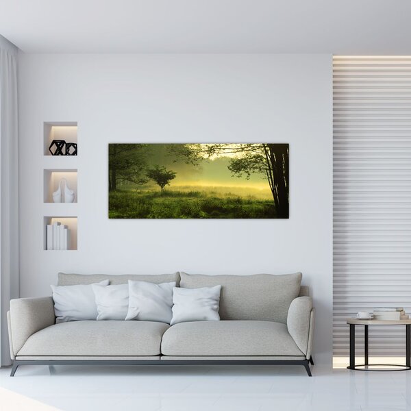 Slika - Buđenje šume (120x50 cm)