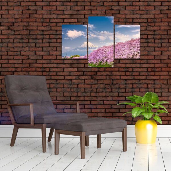 Slika - Japanski proljetni krajolik (90x60 cm)