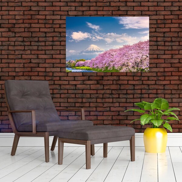 Slika - Japanski proljetni krajolik (90x60 cm)