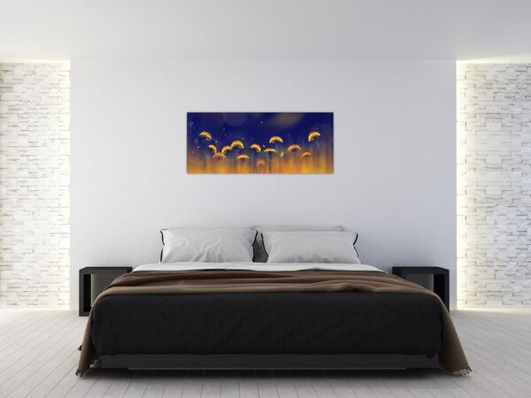Slika - Maslačci (120x50 cm)