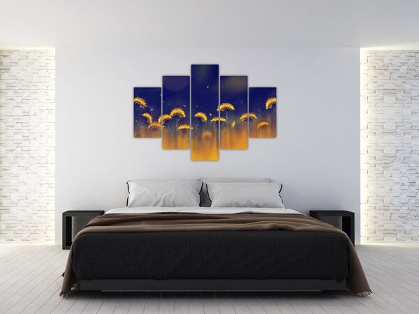 Slika - Maslačci (150x105 cm)