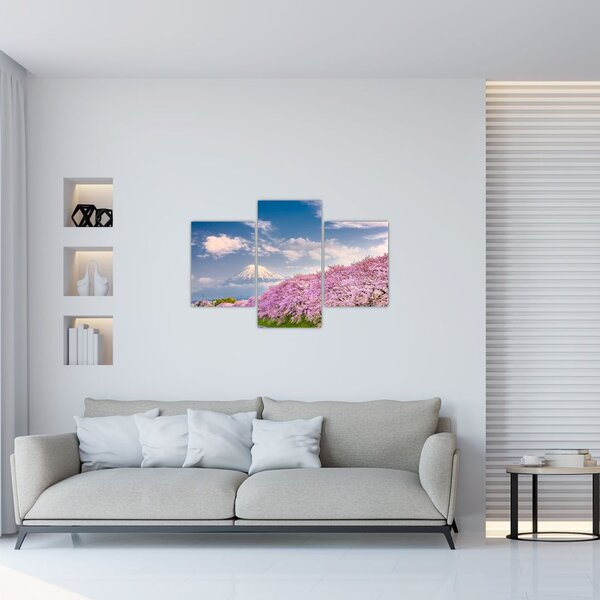 Slika - Japanski proljetni krajolik (90x60 cm)
