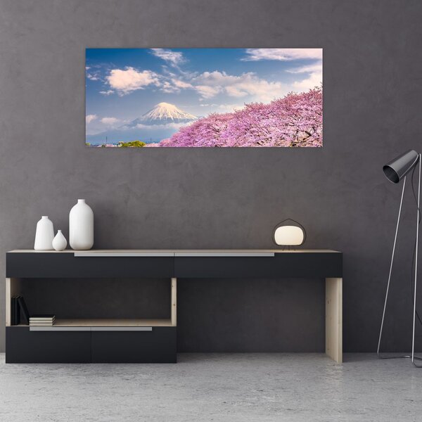 Slika - Japanski proljetni krajolik (120x50 cm)