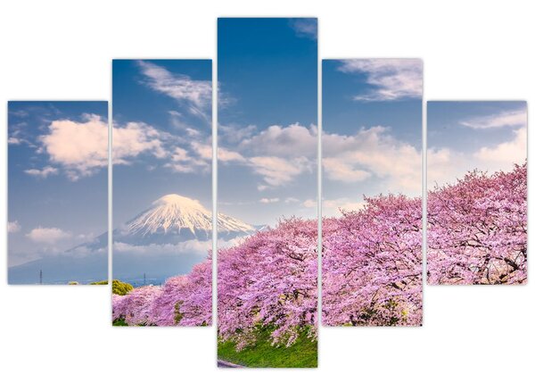 Slika - Japanski proljetni krajolik (150x105 cm)