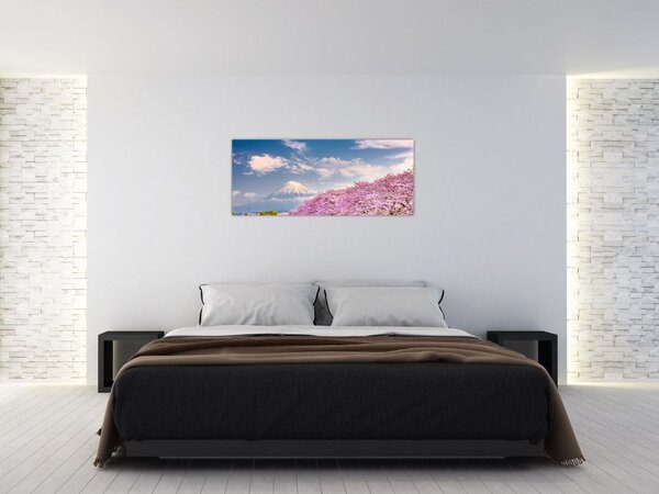Slika - Japanski proljetni krajolik (120x50 cm)