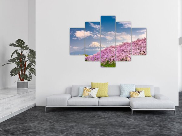 Slika - Japanski proljetni krajolik (150x105 cm)