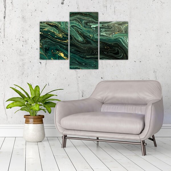 Slika - Zeleni mramor (90x60 cm)