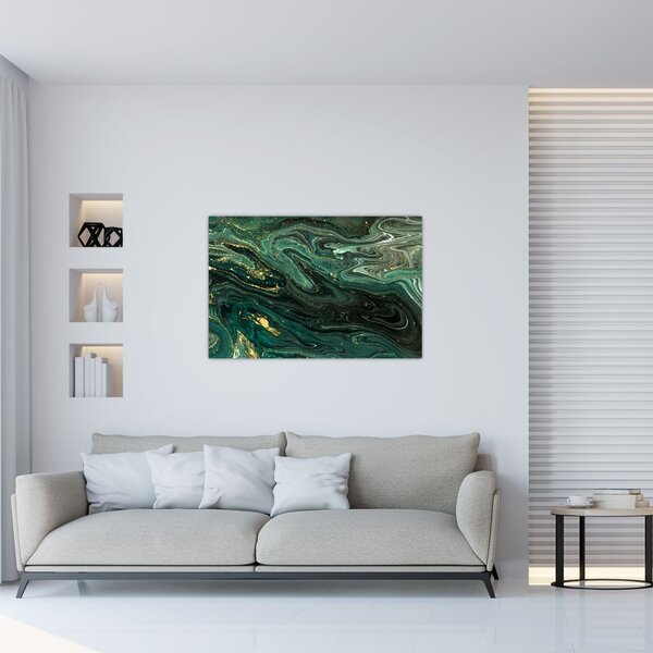 Slika - Zeleni mramor (90x60 cm)
