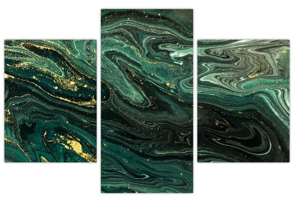 Slika - Zeleni mramor (90x60 cm)