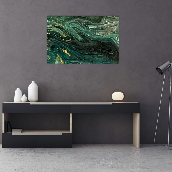 Slika - Zeleni mramor (90x60 cm)