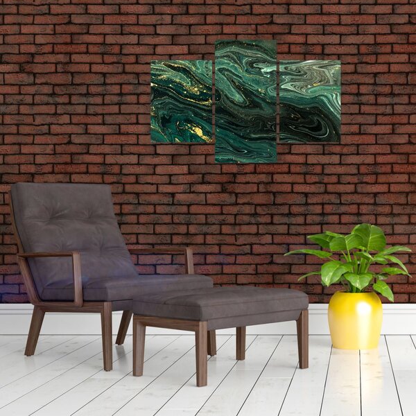 Slika - Zeleni mramor (90x60 cm)