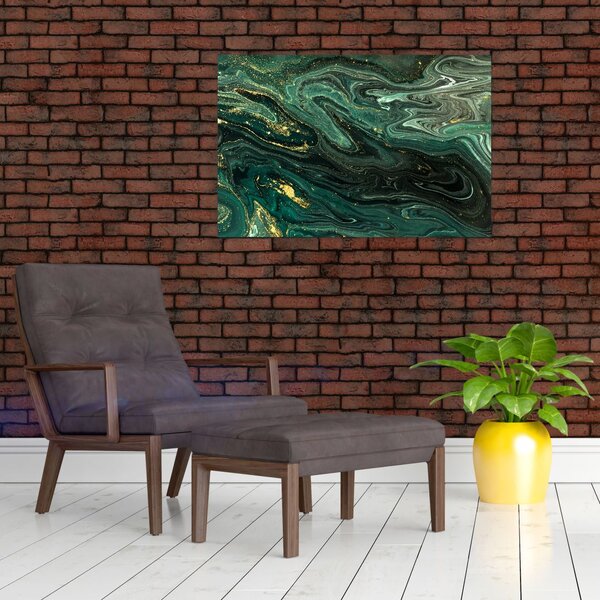 Slika - Zeleni mramor (90x60 cm)