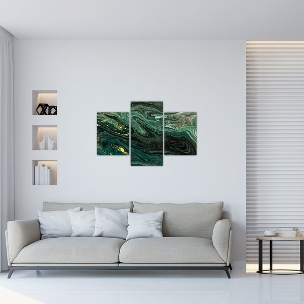 Slika - Zeleni mramor (90x60 cm)