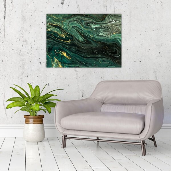 Slika - Zeleni mramor (70x50 cm)