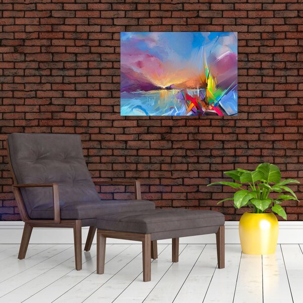 Slika - Zalazak sunca (70x50 cm)