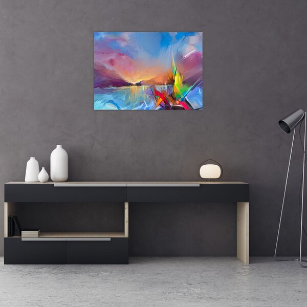 Slika - Zalazak sunca (70x50 cm)