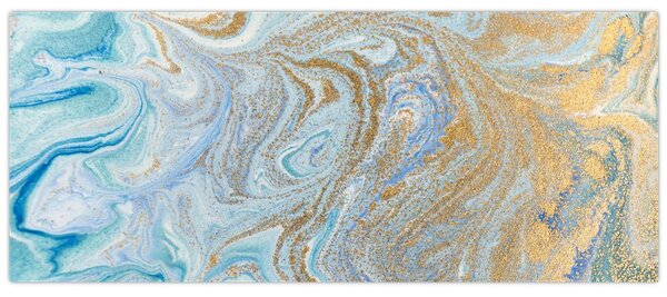 Slika - Plavi mramor (120x50 cm)