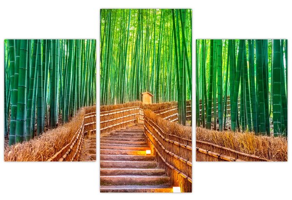 Slika - Šuma japanskog bambusa (90x60 cm)