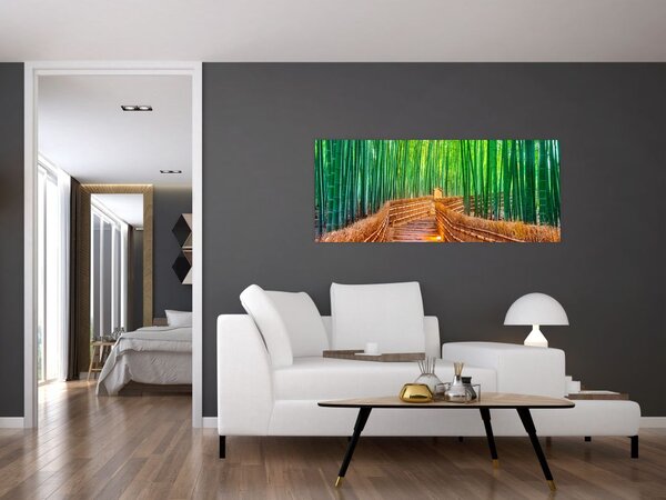 Slika - Šuma japanskog bambusa (120x50 cm)