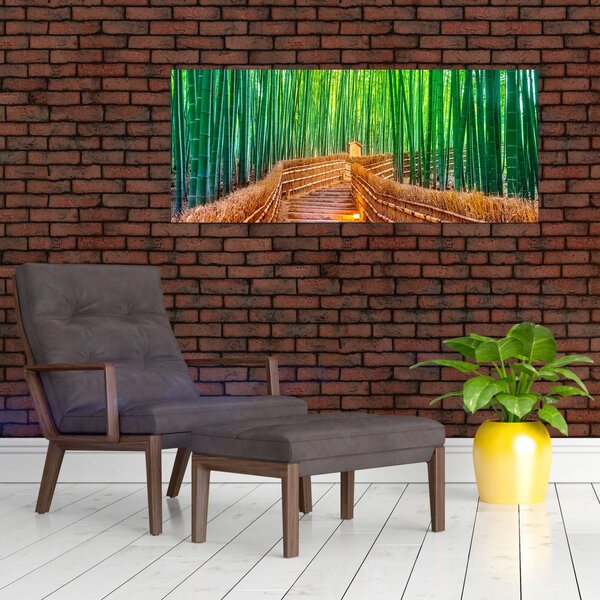 Slika - Šuma japanskog bambusa (120x50 cm)