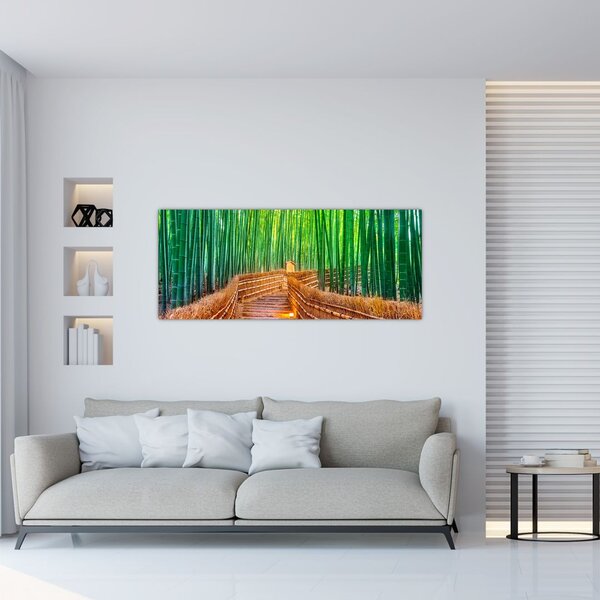 Slika - Šuma japanskog bambusa (120x50 cm)