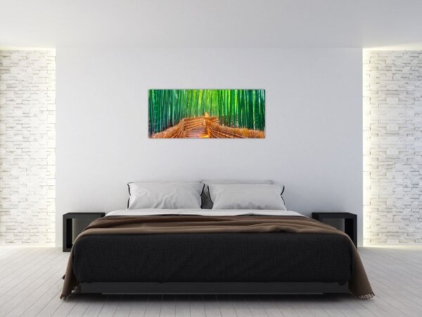 Slika - Šuma japanskog bambusa (120x50 cm)