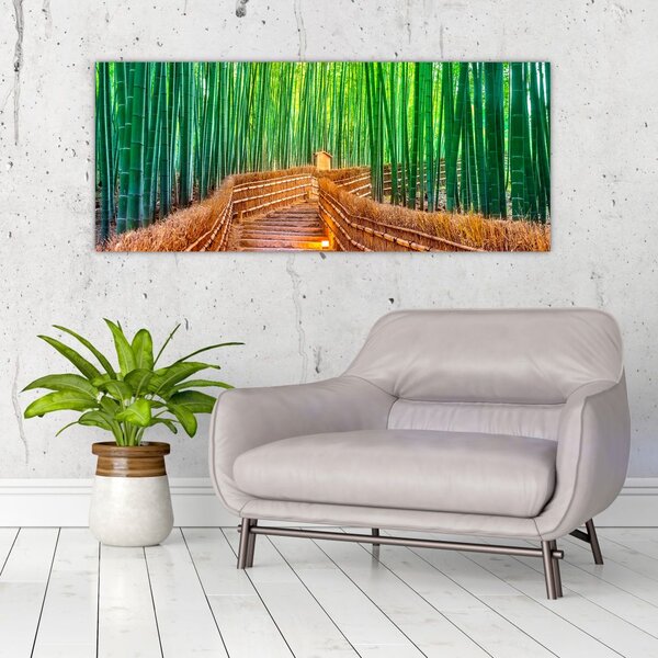 Slika - Šuma japanskog bambusa (120x50 cm)