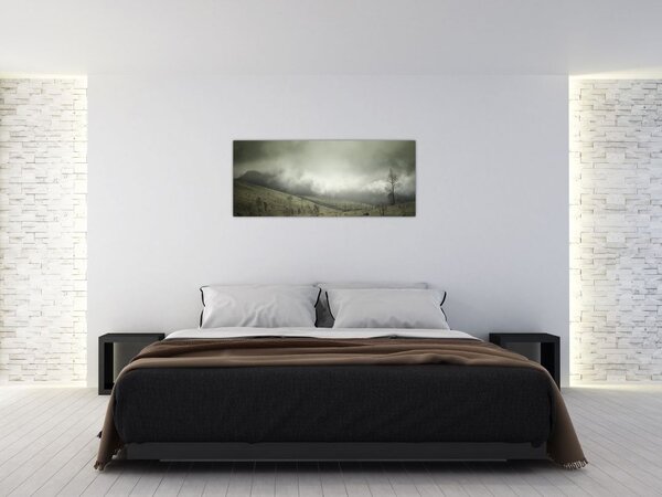 Slika - Krajolik prije oluje (120x50 cm)