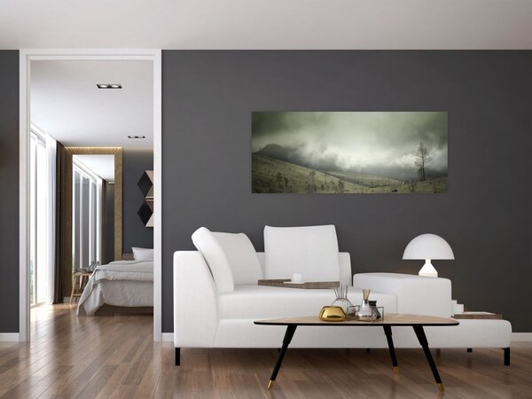 Slika - Krajolik prije oluje (120x50 cm)