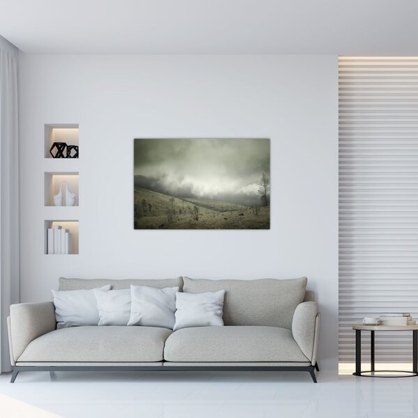 Slika - Krajolik prije oluje (90x60 cm)