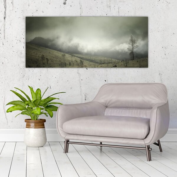 Slika - Krajolik prije oluje (120x50 cm)