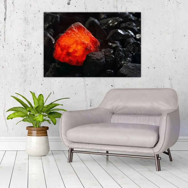 Slika - užareni mineral (90x60 cm)