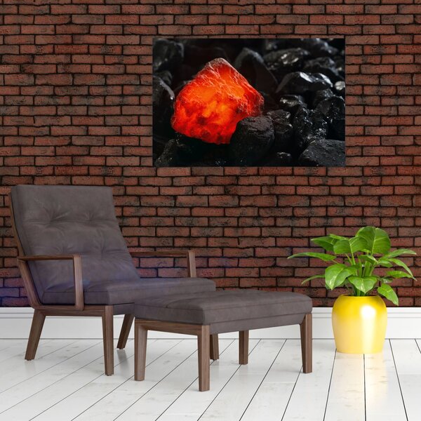 Slika - užareni mineral (90x60 cm)