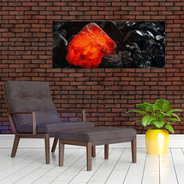 Slika - užareni mineral (120x50 cm)