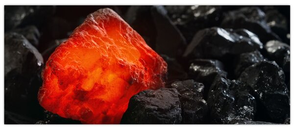 Slika - užareni mineral (120x50 cm)