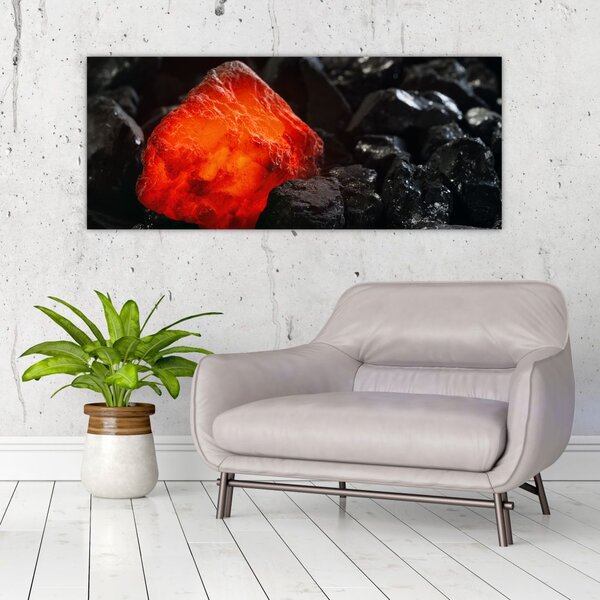 Slika - užareni mineral (120x50 cm)