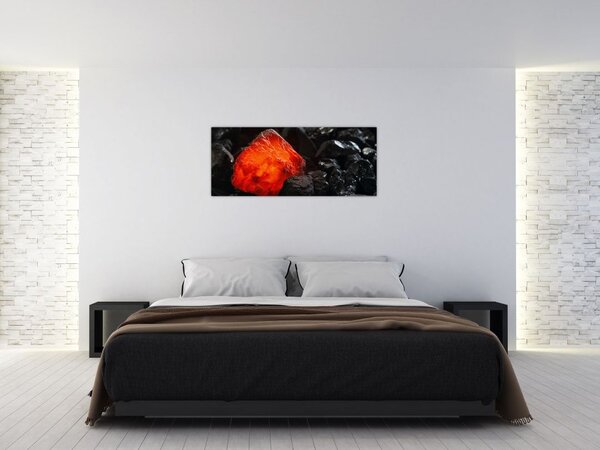Slika - užareni mineral (120x50 cm)