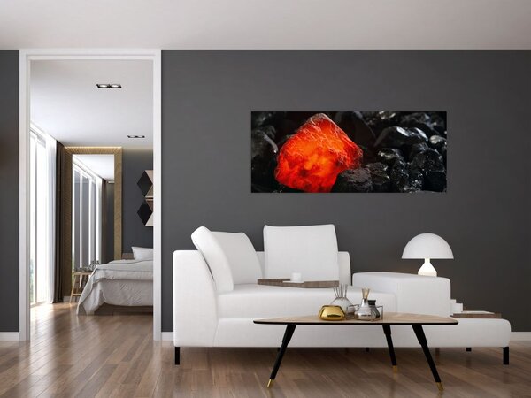 Slika - užareni mineral (120x50 cm)