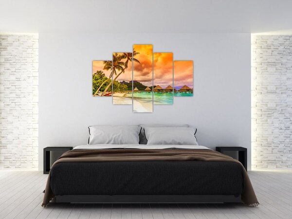 Slika - Otok Bora Bora (150x105 cm)