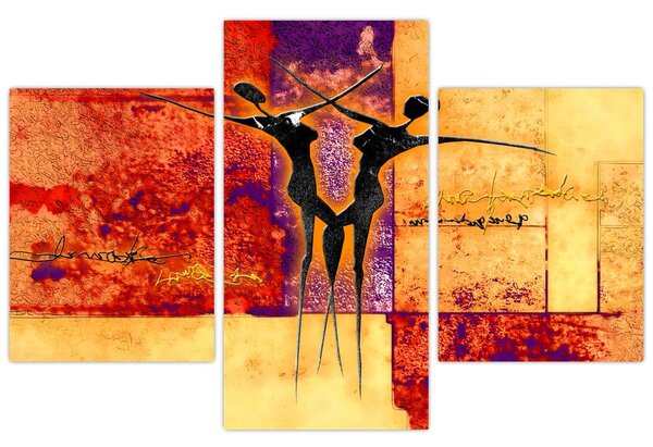 Slika - Afrička božica (90x60 cm)