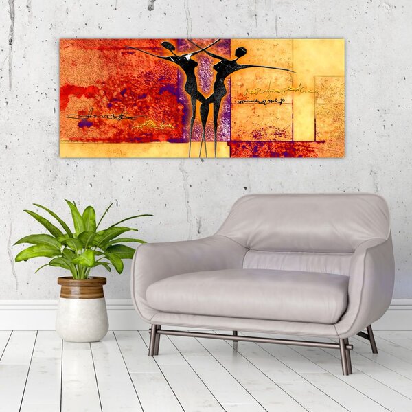 Slika - Afrička božica (120x50 cm)