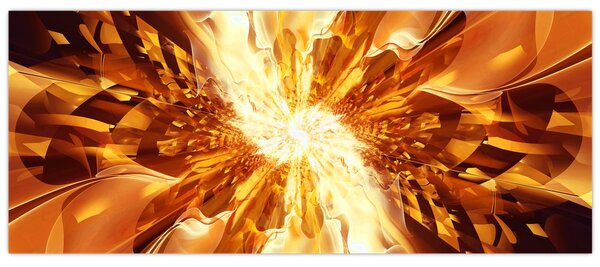 Slika - Apstrakcija (120x50 cm)