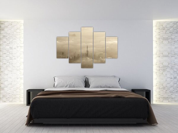 Slika - Grad u oblacima (150x105 cm)
